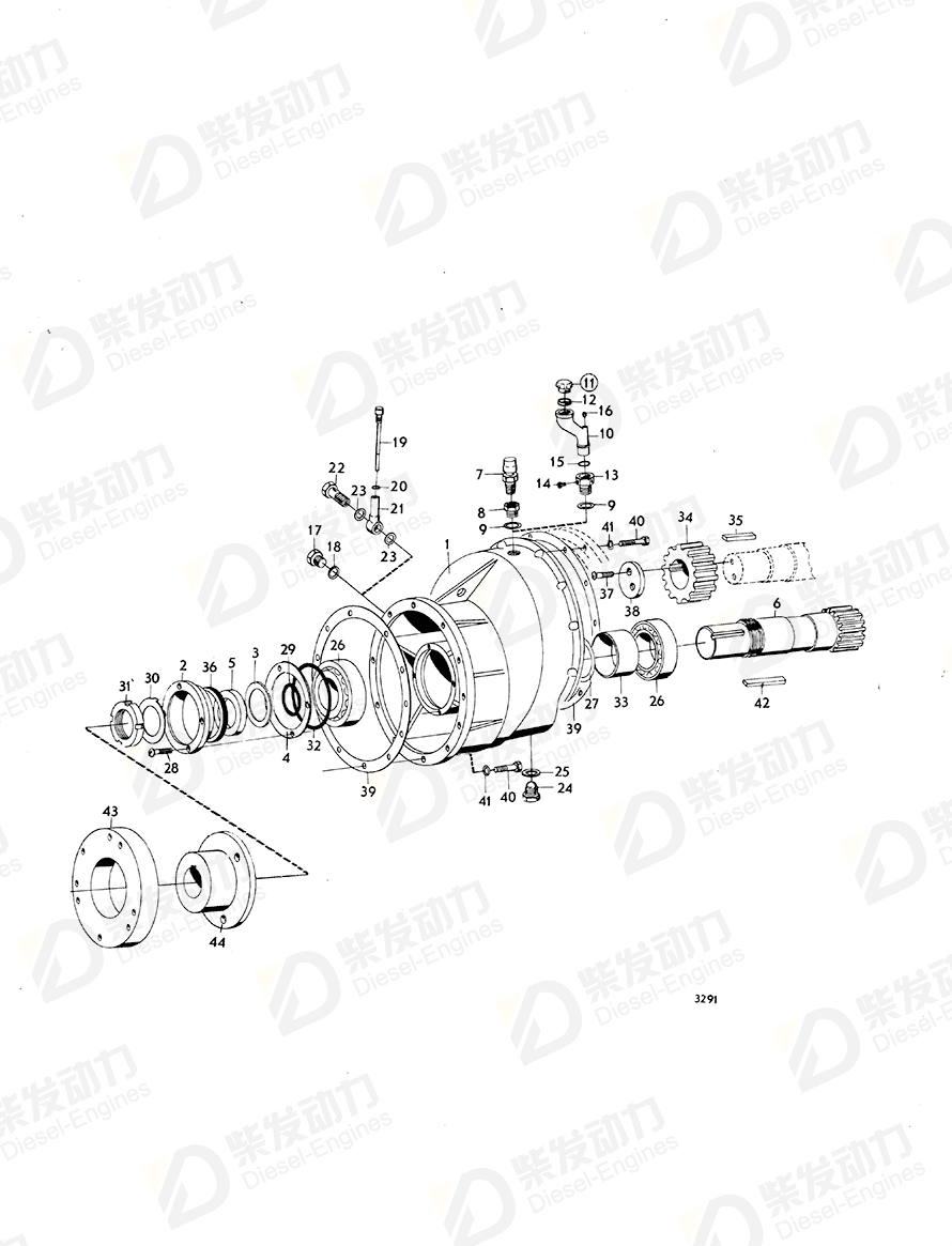 volvo penta Plug 955075 Drawing volvo penta Plug 955075 Drawing